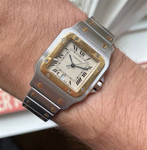 cartier santos watch change